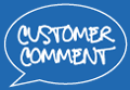 customer opinion speech bubble